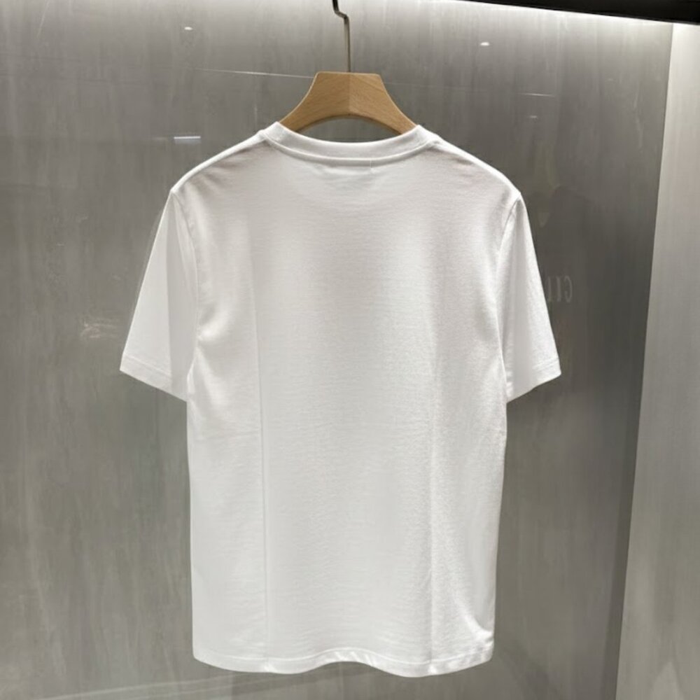 Guci Tigger Collaboration T-Shirt White GG Logo Cotton Tee - Picture 2 of 2